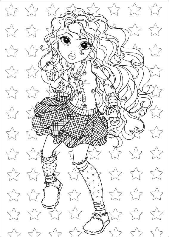 Desenho deMoxie Girlz 4 para colorir