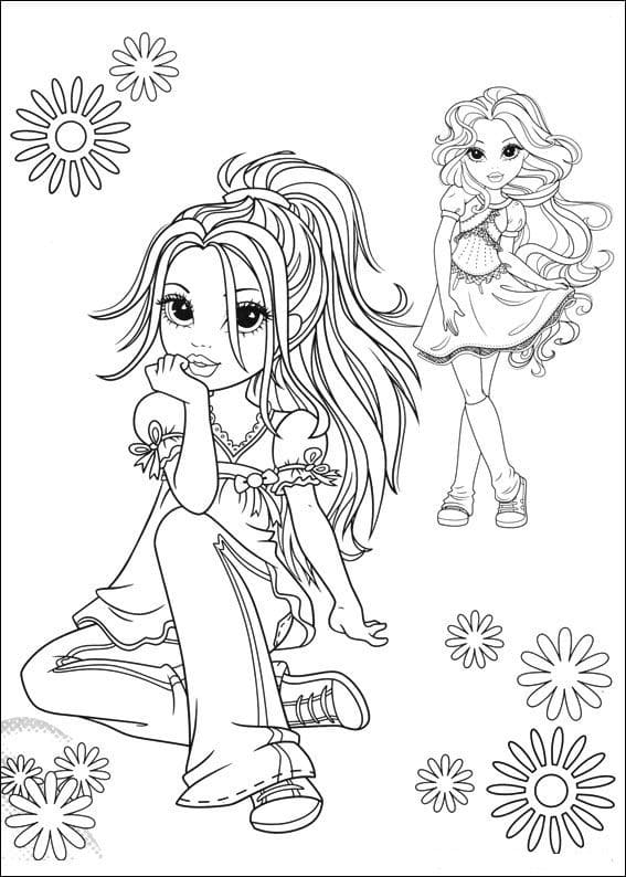 Desenho deMoxie Girlz 7 para colorir