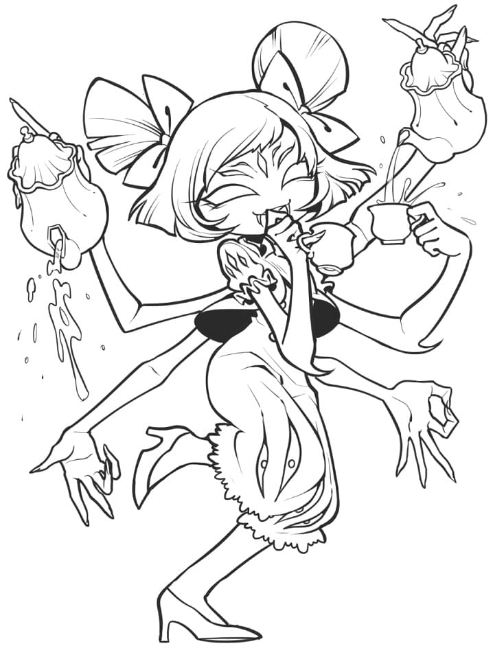 Desenho deMuffet para colorir