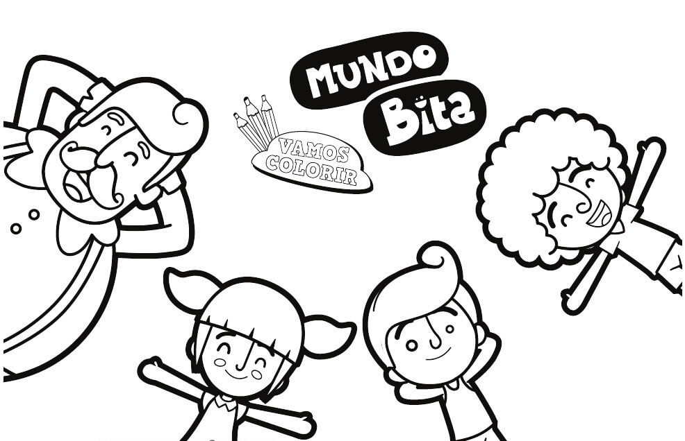 Desenho deMundo Bita 20 para colorir