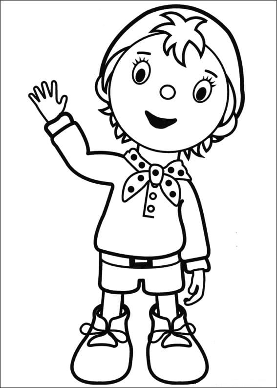 Desenhos de Noddy para colorir