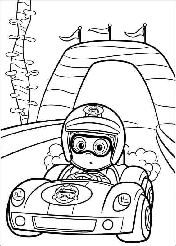 Desenho deNonny de Bubble Guppies para colorir