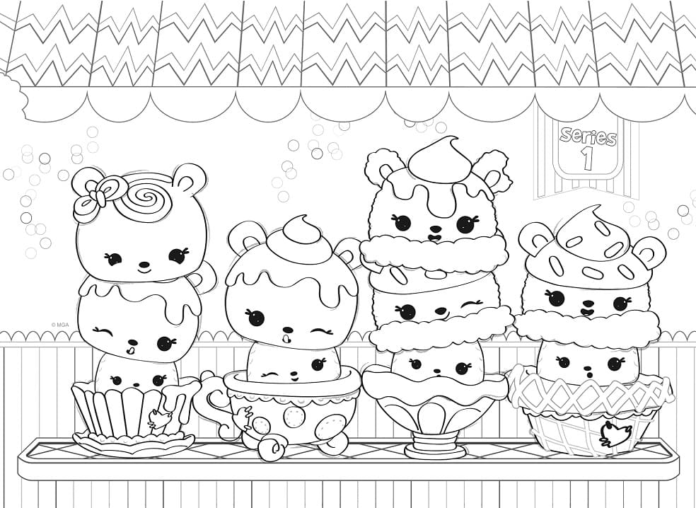 Desenhos de Num Noms para colorir