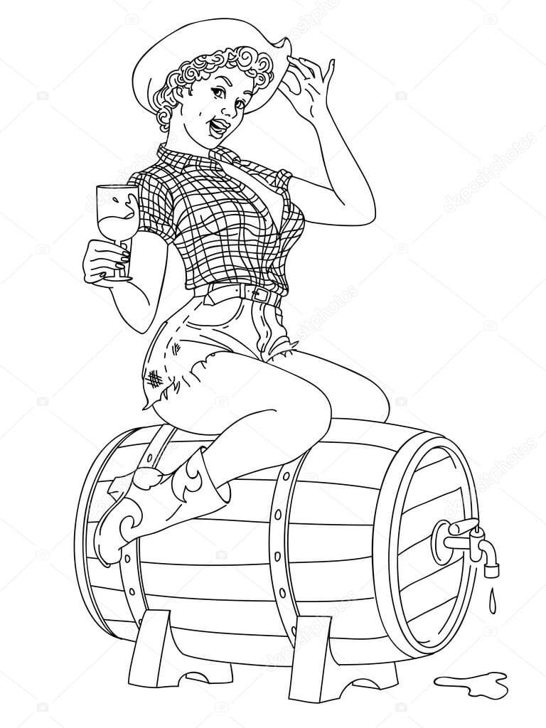 Desenho deOktoberfest 4 para colorir