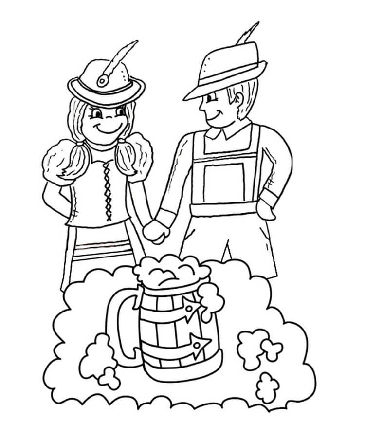 Desenho deOktoberfest 5 para colorir