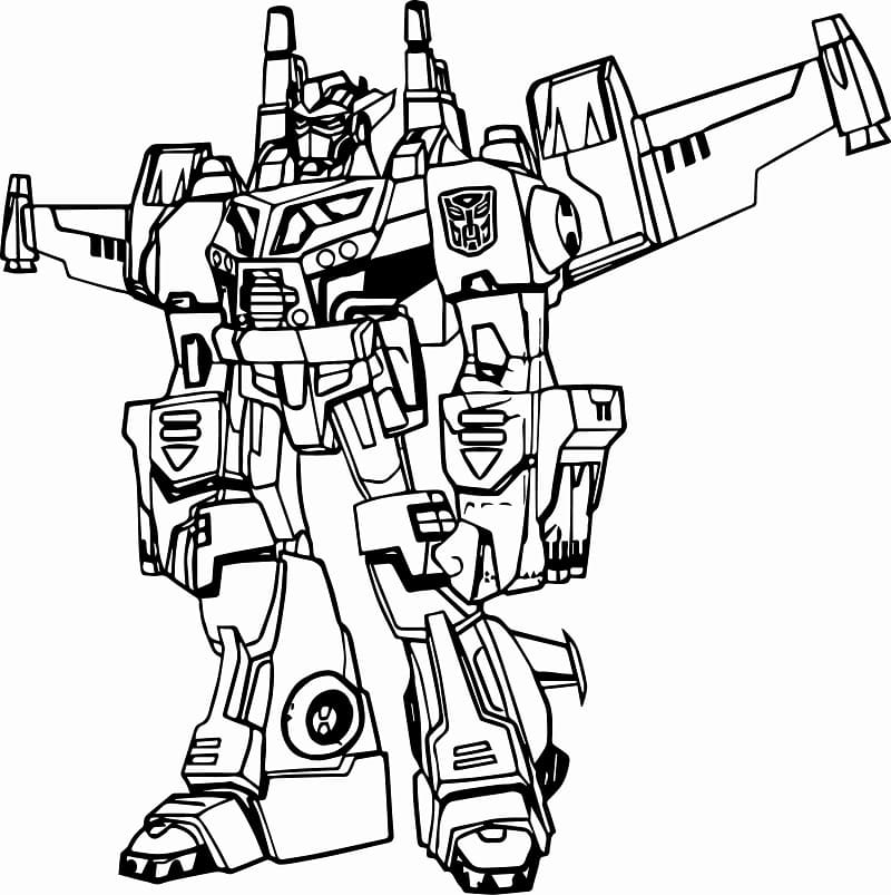 Desenho deOptimus Prime 10 para colorir