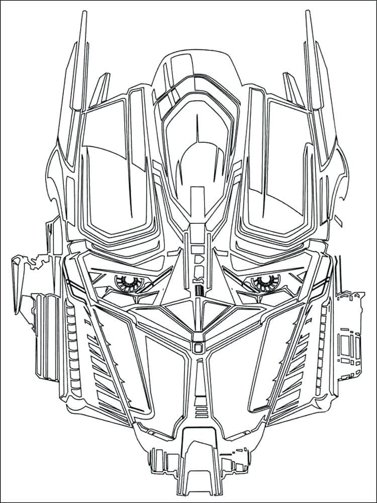 Desenho deOptimus Prime 4 para colorir