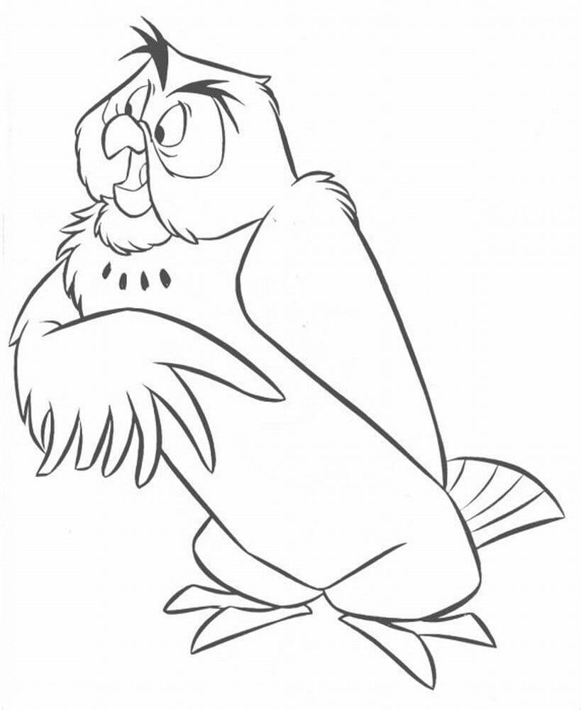 Desenho deOwl para colorir