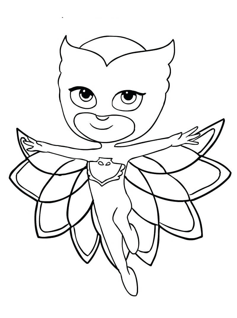 Desenho de Owlette para colorir