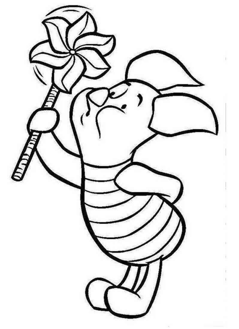 Desenho dePiglet 2 para colorir