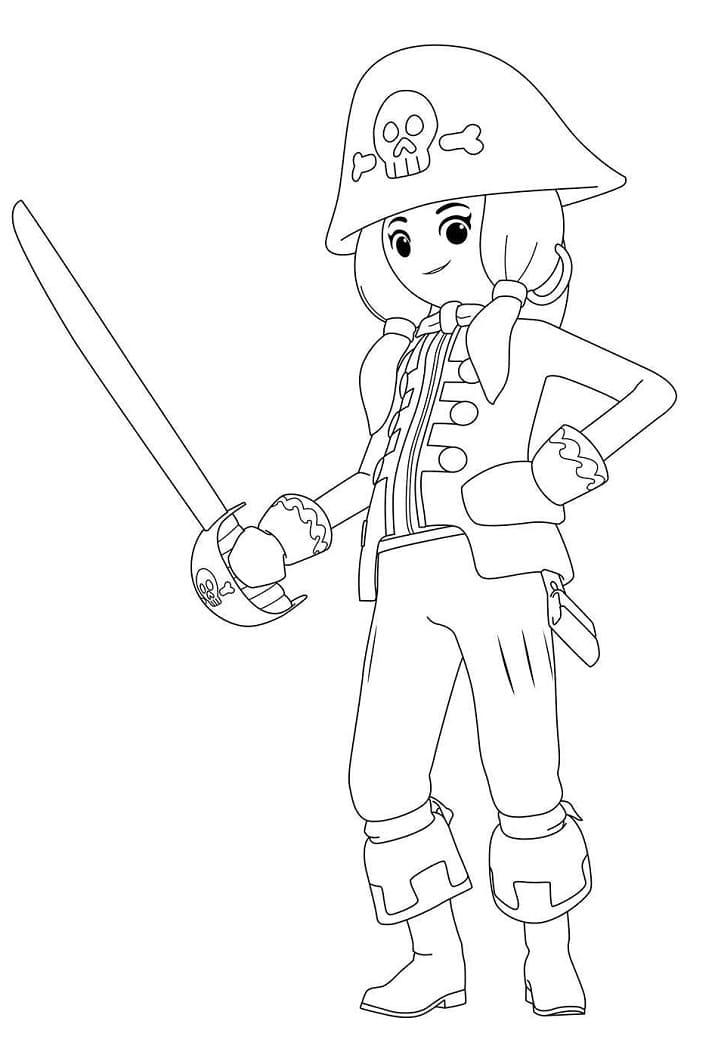 Desenho dePlaymobil 31 para colorir