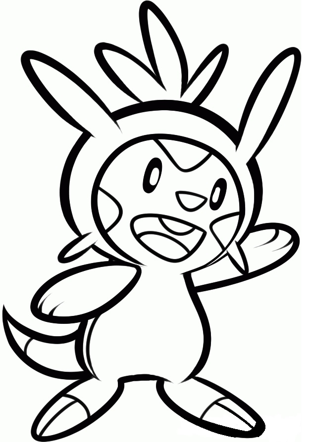 Desenho dePokemon Chespin 6 para colorir