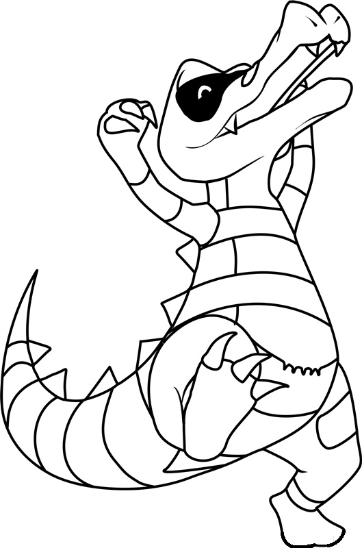 Desenho dePokemon Krokorok 1 para colorir