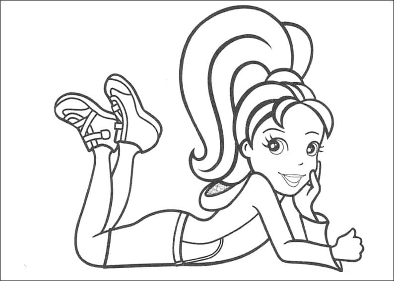 Desenho dePolly Pocket 1 para colorir