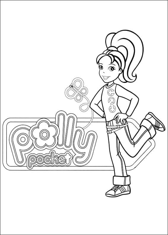 Desenho dePolly Pocket 10 para colorir