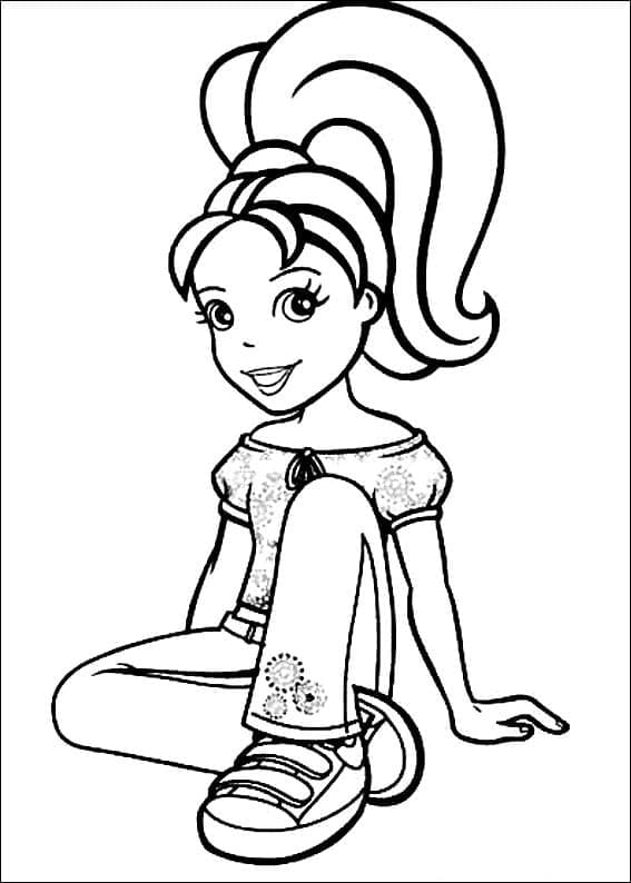 Desenho dePolly Pocket 13 para colorir