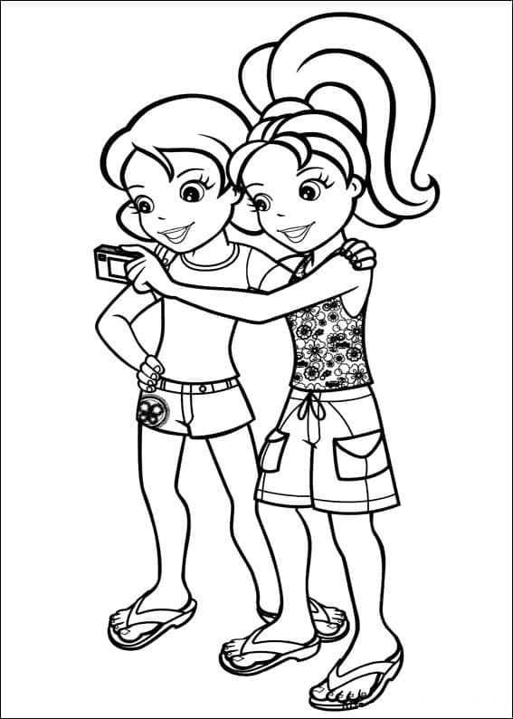 Desenho dePolly Pocket 15 para colorir