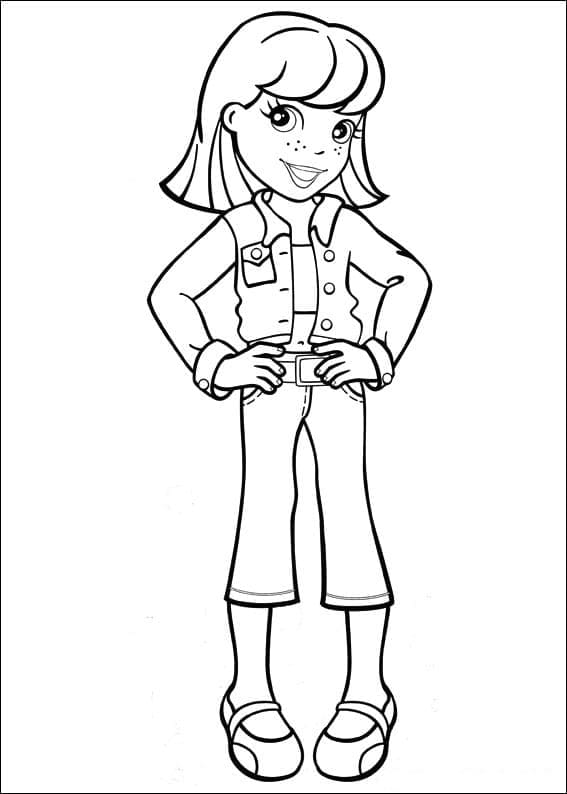 Desenho dePolly Pocket 20 para colorir