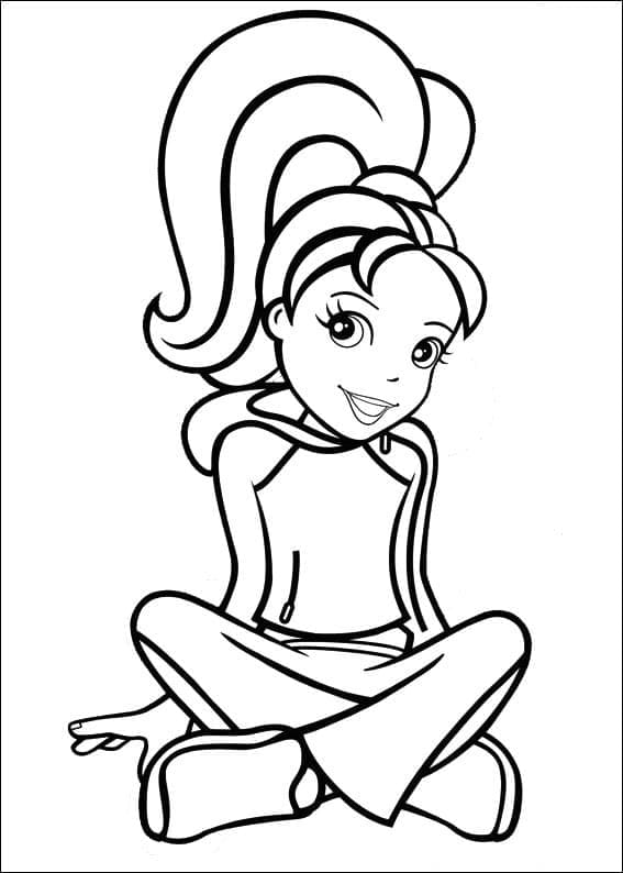 Desenho dePolly Pocket 21 para colorir