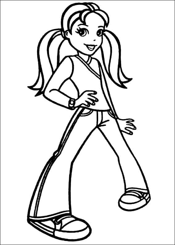 Desenho dePolly Pocket 27 para colorir