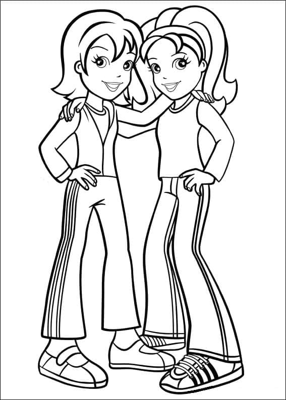 Desenho dePolly Pocket 8 para colorir