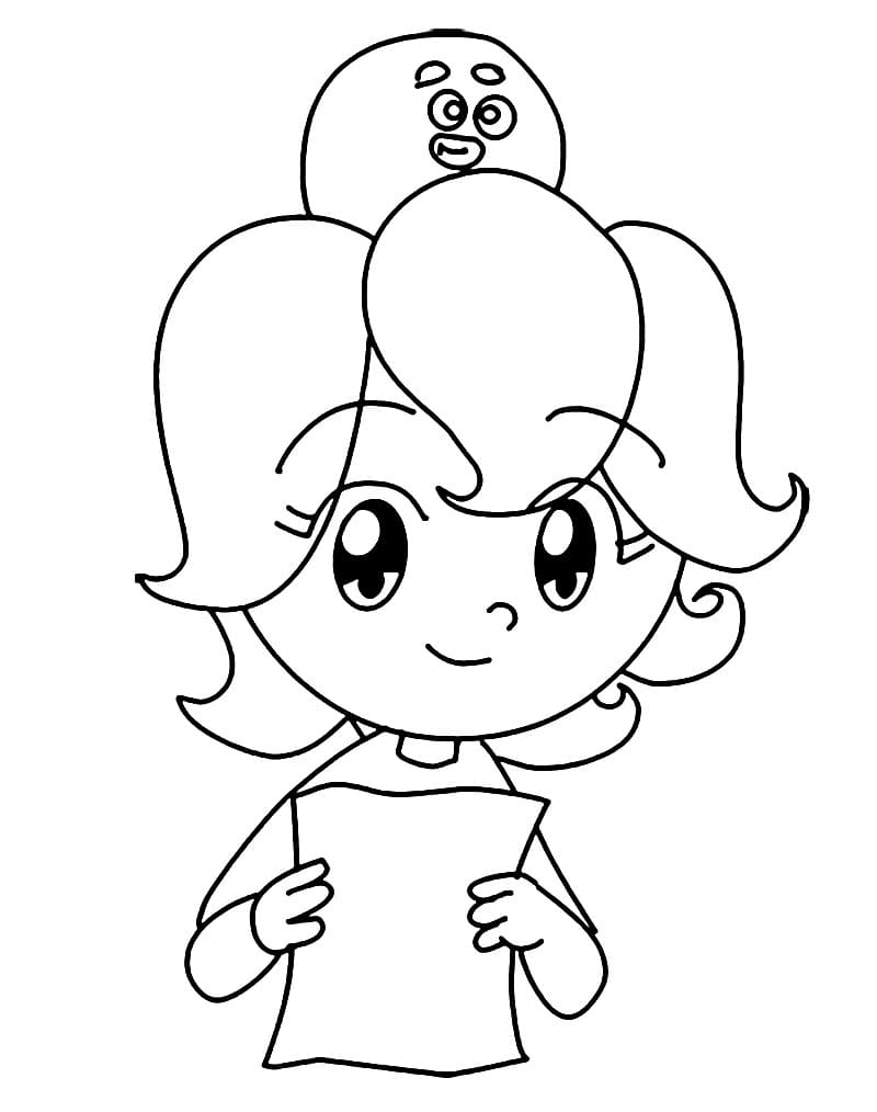 Desenho dePolvina 4 para colorir