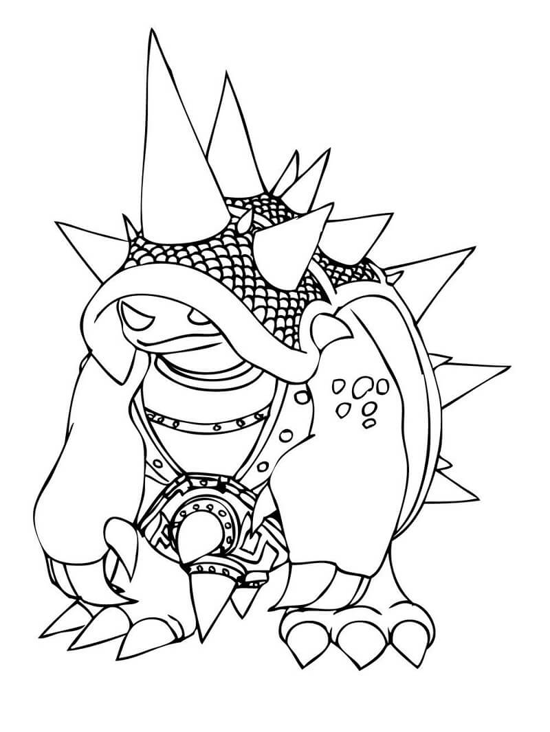 Desenho de Rammus para colorir