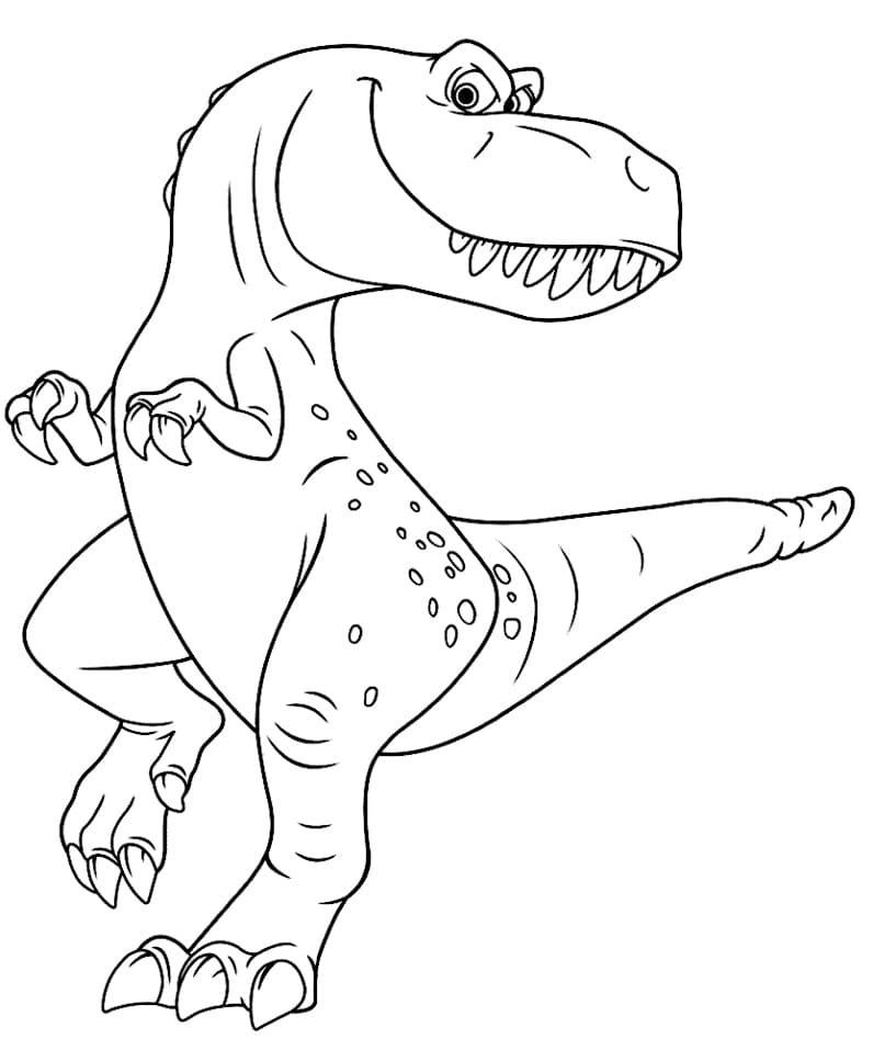 Desenho deRamsey de O Bom Dinossauro para colorir