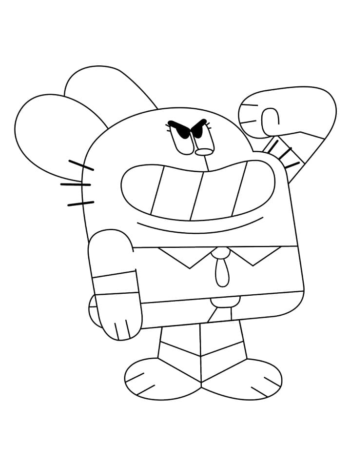 Desenho deRicardo Watterson 1 para colorir