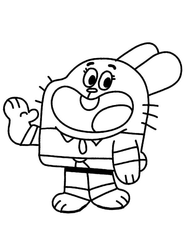 Desenho deRicardo Watterson 2 para colorir