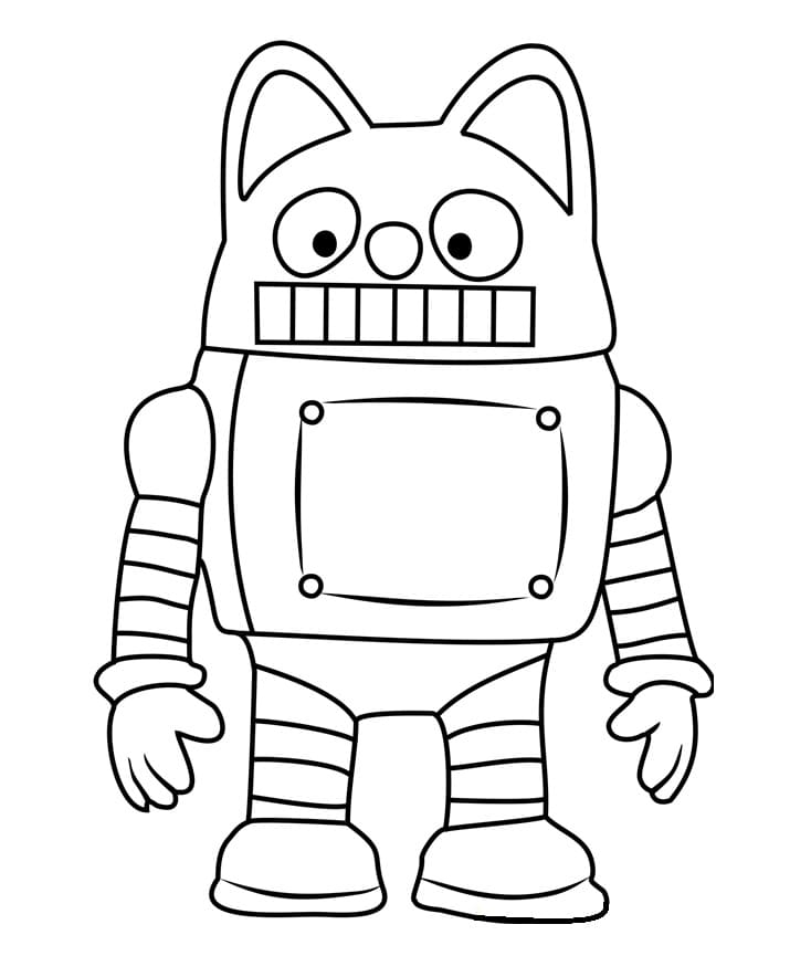 Desenho de Rody de Pororo para colorir