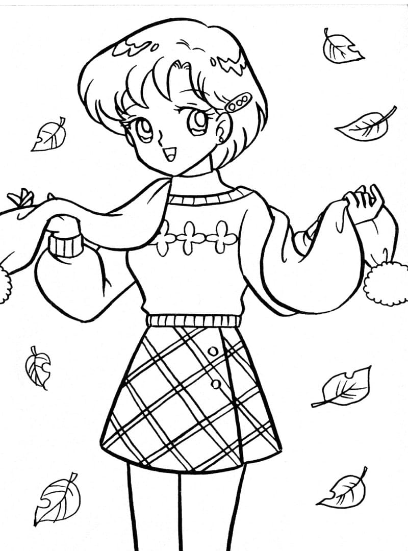 Desenho deSailor Mercury 2 para colorir