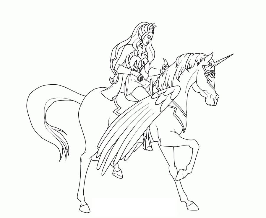 Desenho deShe-Ra Incrível 1 para colorir