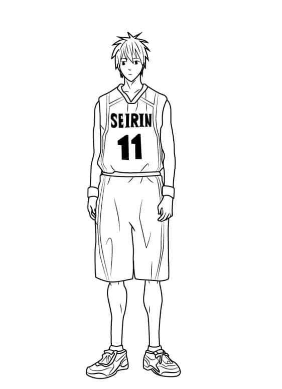 Desenho deShun Izuki de Kuroko No Basket para colorir