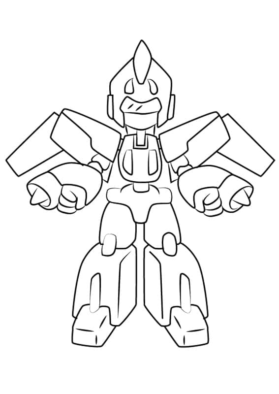 Desenho deSkycargo Medabots para colorir