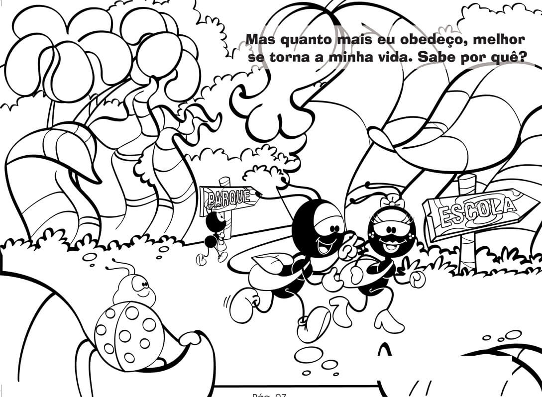 Desenho deSmilinguido 15 para colorir