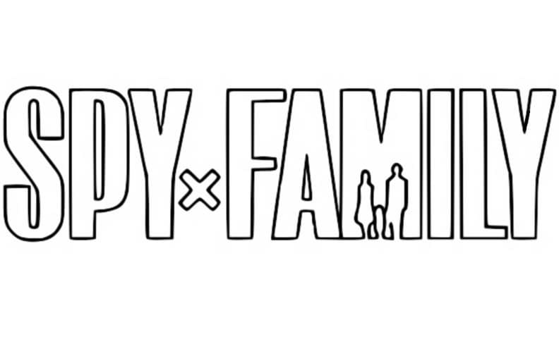 Desenho deSpy x Family 2 para colorir