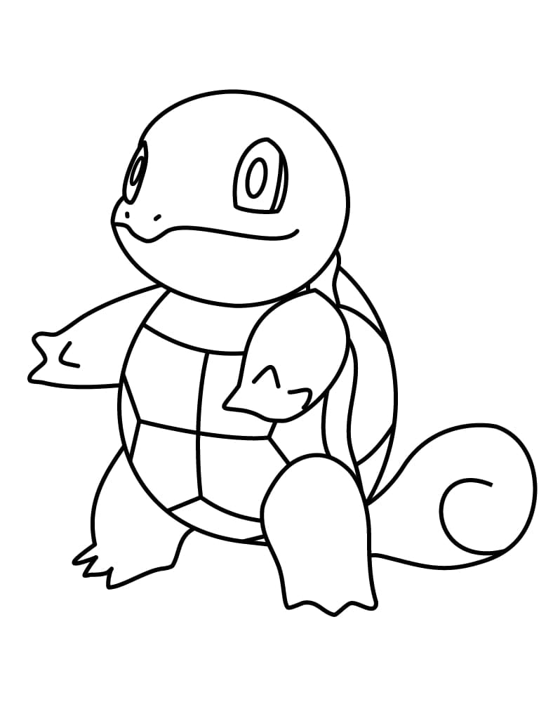 Desenho deSquirtle 10 para colorir