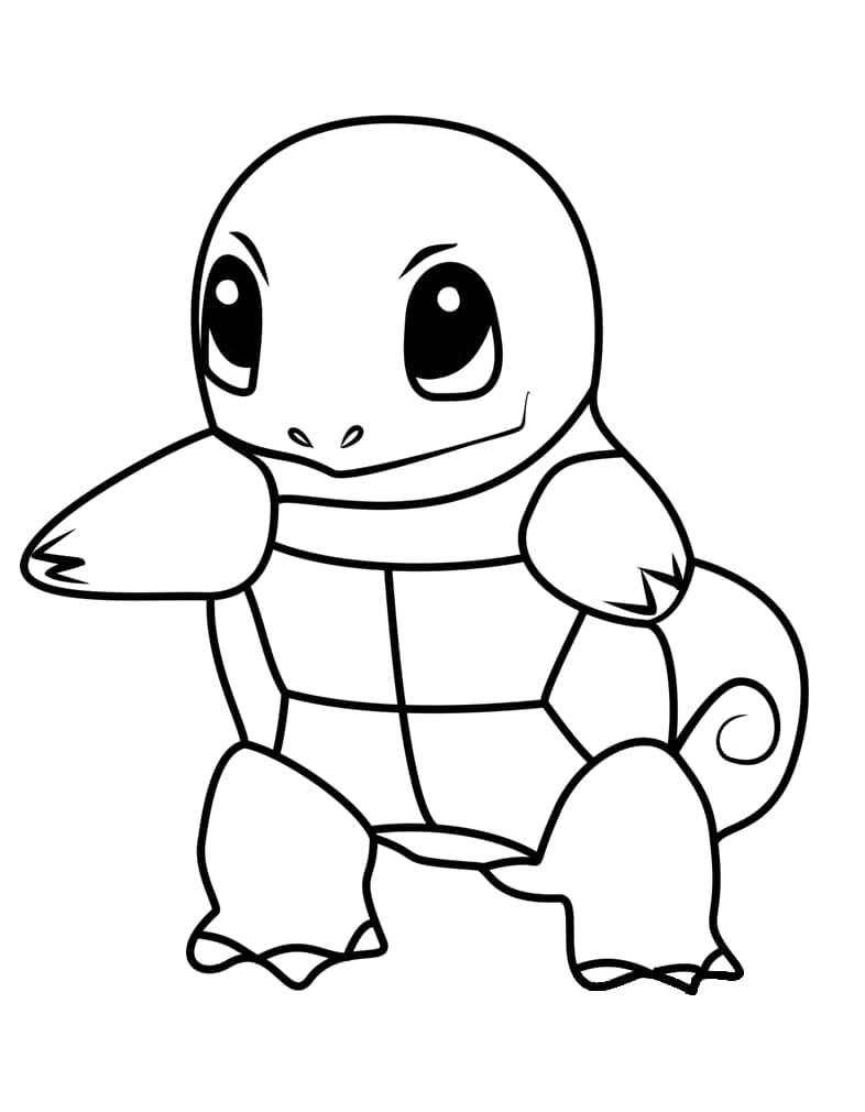 Desenho deSquirtle 8 para colorir