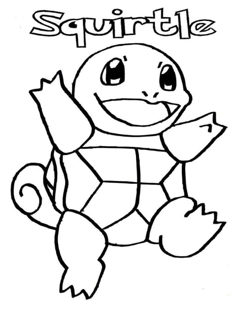 Desenho deSquirtle 9 para colorir