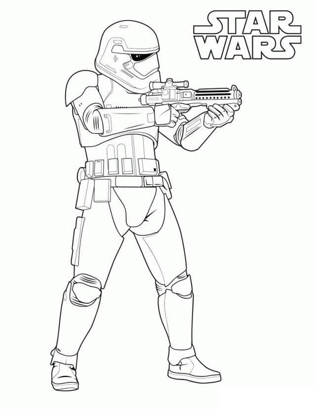 Desenho deStormtrooper 12 para colorir