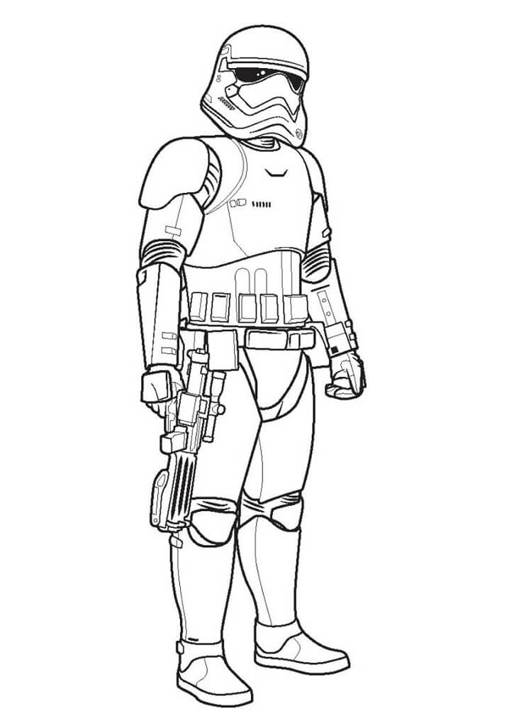 Desenho deStormtrooper 4 para colorir