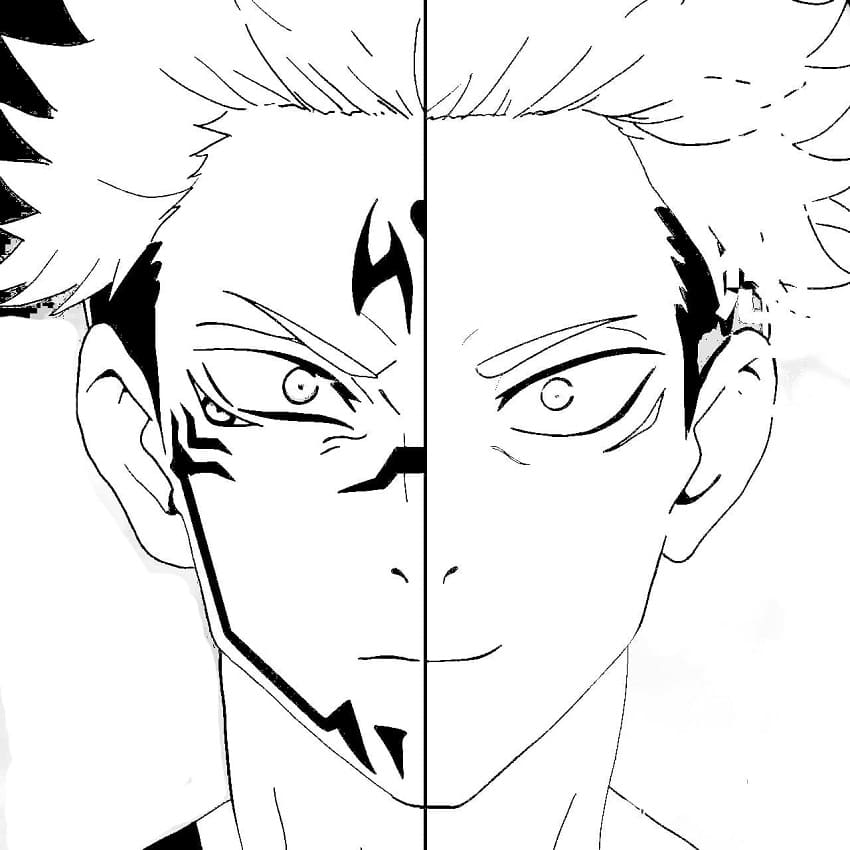 Desenhos de Jujutsu Kaisen para colorir