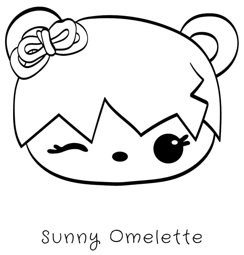 Desenho deSunny Omelette Num Noms para colorir