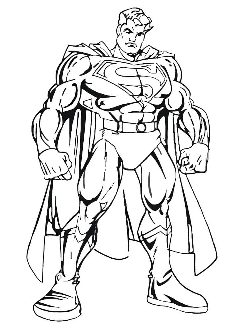 Desenho deSuper-homem Incrível 1 para colorir