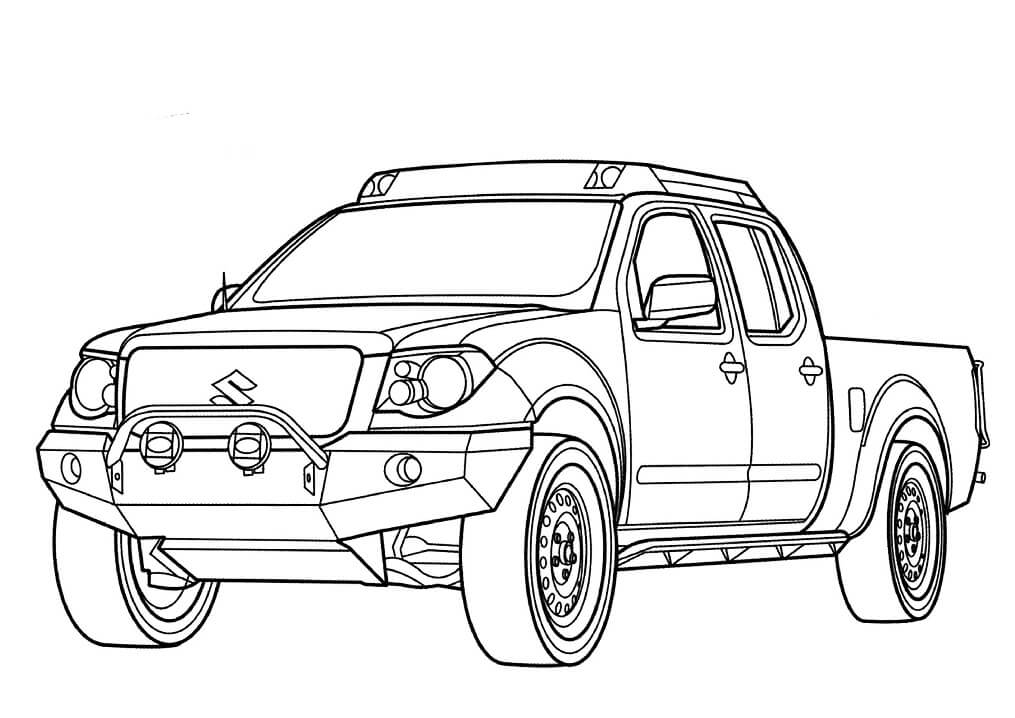 Desenho deSuzuki Equator para colorir