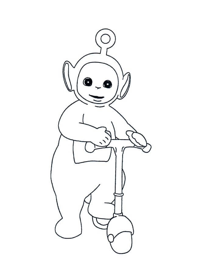 Desenho de Teletubbies Po 3 para colorir