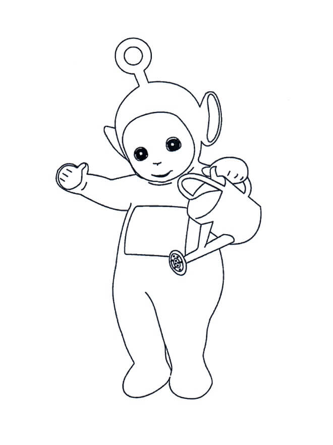 Desenho de Teletubbies Po 4 para colorir