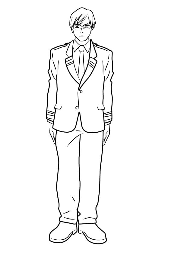 Desenho deTenya Iida para colorir