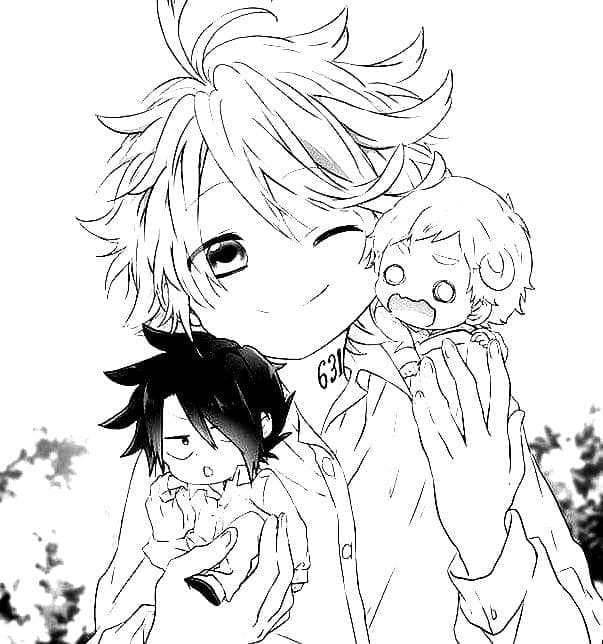 Desenho deThe Promised Neverland 17 para colorir